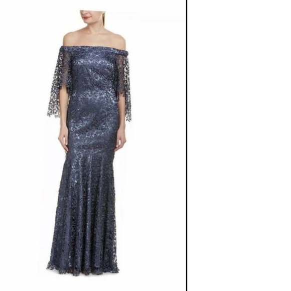 Theia Dress Tide Print main image 1